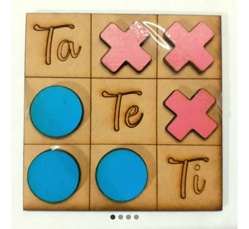 Uniber Laser 15 Ta Te Ti 10x10 / Painted and Individually Wrapped Tokens 0