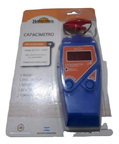 Capacimetro Digital Bellini Hasta 999mf 0