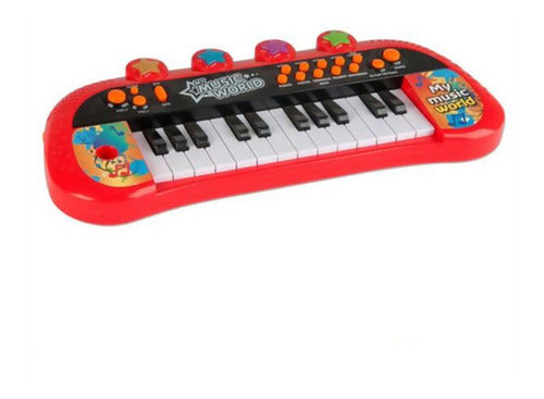 Teclado Infantil Piano Musical C/ 24 Teclas - Zoop Toys 0