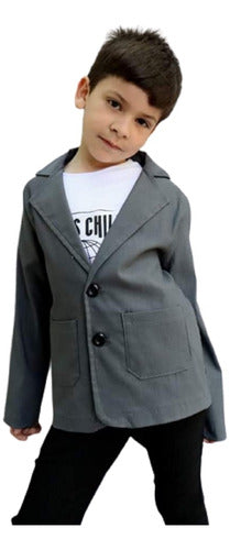 Kids' Elasticized Bengaline Dress Blazer Jacket Sizes 4 to 16 0