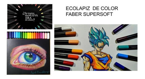 Faber-Castell Supersoft Colored Pencils X 12 1