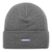 Be Custom Rocky Gray Beanie with Embroidered Flag Design 0