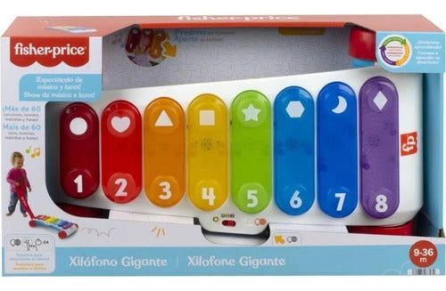 Fisher Price Xilofone Gigante - Mattel Hjk34 0