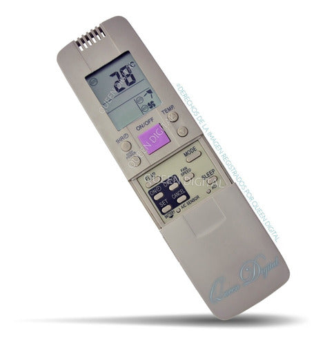 Control Remoto Aire Acondic. Para Bluesky Electrolux Ballu 0