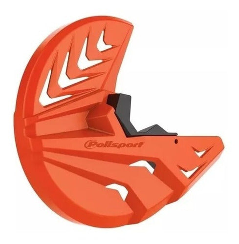 Polisport Front Brake Disc Cover for KTM EXC 125 2T 2008 to 2015 1