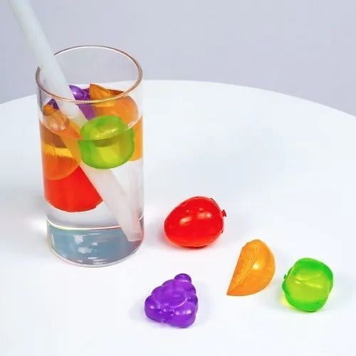 Reusable Long-lasting Ice Cubes Set x10 Plastic 5