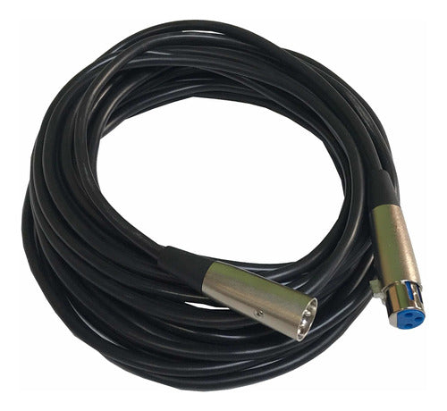 Combo 2 Cable Microfono Dmx 10 Mts Canon Canon Profesional 6