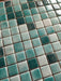 GLASS MOSAIC Venecitas Mix Verdes Premium 25 X 25 Caja 2 M2 1