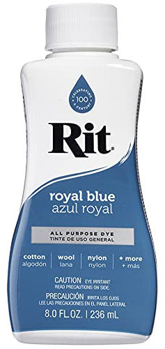 Rit All Purpose Fabric Dye 236ml Royal Blue 0