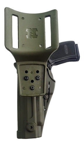 Tactical Level 3 External Holster for BERSA THUNDER PRO/TPR9 by Houston 2
