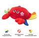 Kiddolab Musical Plush Crab Toy for Babies 4