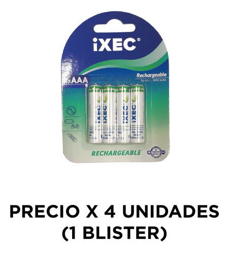 Powerplus Pila Recargable AAA IX9901 Precio X Blister 0