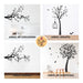 Decorative Vinyls Trees Birds 1