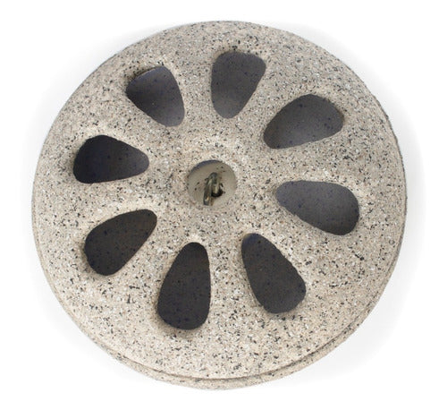 Ceramic Stone Spiral Holder with 4 Aromatic Spirals - Peperina Essentials 3