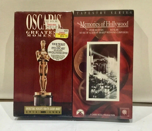Oscar Great Moments and Memories of Hollywood 2 VHS New 0
