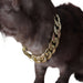 Pequeño Perro Cadena Ajustable Collar Punk Dorado Collar De 0