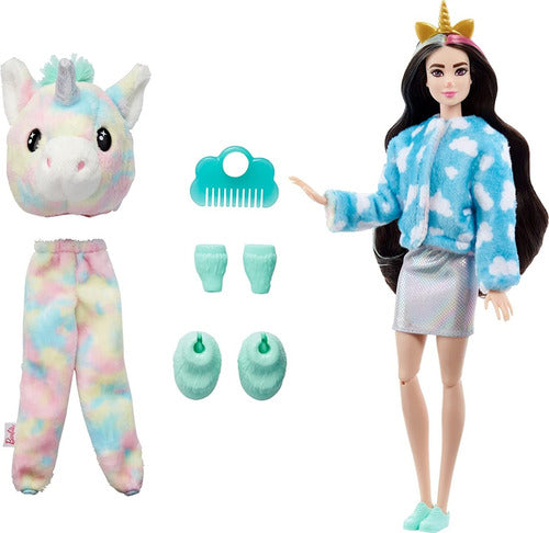 Muñeca Barbie Cutie Reveal Unicorn Costume 1