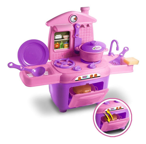 Cooktop Cozinha Infantil Completa C/ Acessórios - Zuca Toys 0