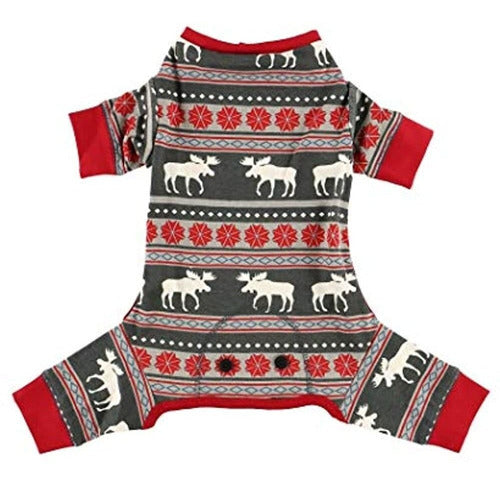 Moose Fair Isle Sudadera Con Capucha Y Estampado De Perro De 0