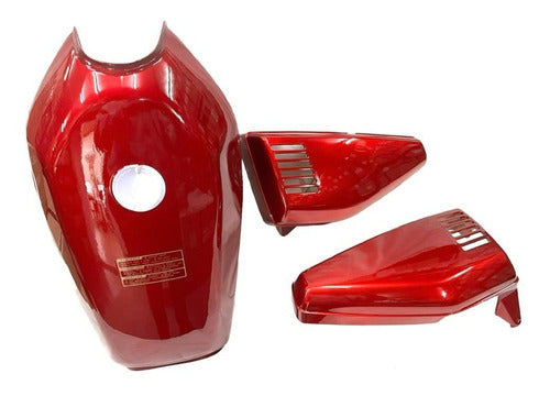 CG Classic Fuel Tank with Side Caps for Motorcycles 0