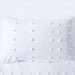 YINFUNG Funda De Edredón Capitoné White Queen Boho Textured Dot Stripe 4