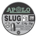 Balines Apolo Slug 6.35 Mm 33 Gr X200 Combo X5 Punta Solida 2