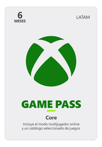 Microsoft Xbox Game Pass Core [6 Months] Global Origin Code 0