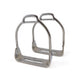 Large Quality Chromed Iron Stirrups by Crespo 1