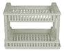 Detachable 2-Tier Plastic Drainer with Tray 14