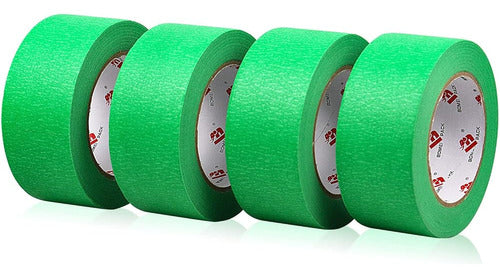 Bomei Pack Green Painters Tape 2 Pulgadas De Ancho, Cinta Ad 0