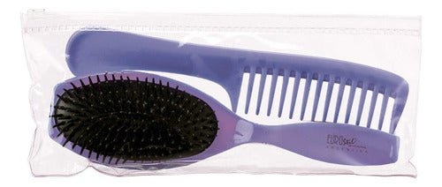 HAN Anti-Frizz Olive Hair Treatment Kit + Comb 5