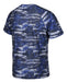 Reusch Men's T-Shirt - Printed Blue Dry Fit 1