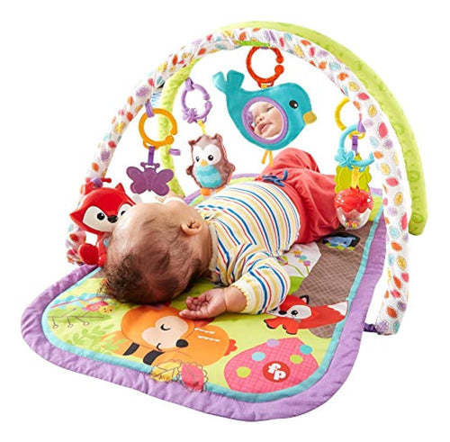 Fisher-Price Musical Activity Gym 3-in-1, Woodland 2