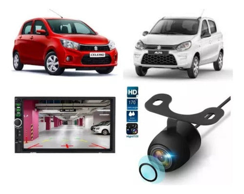 BeatBox Rear View Camera + Installation for Suzuki Alto and Celerio 0