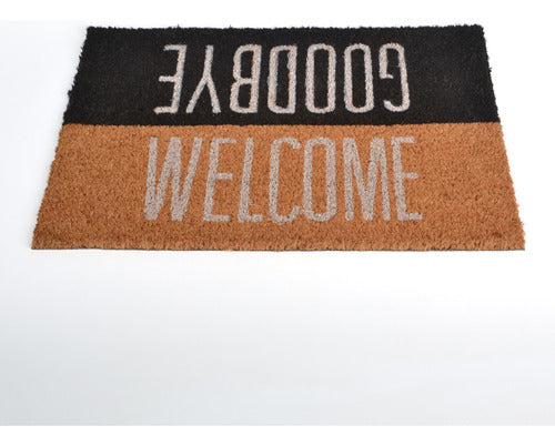 Kitchen Tools Square Natural Coconut Entrance Mat 60 x 40 cm 0