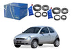 Kit x2 Rear Wheel Bearings for Ka Fiesta Escort Orion Pointer 2