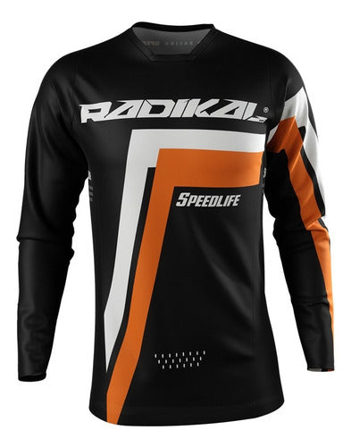 Radikal Concept Volt Black Enduro Motocross T-Shirt 0