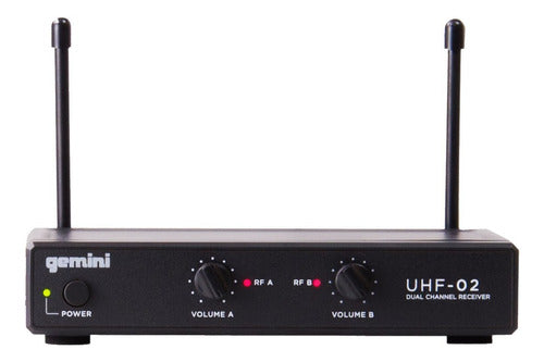 Gemini UHF Series UHF 02HL S12 Professional Audio DJ 1