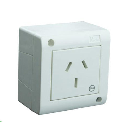 Surface Mounted Outlet 20A Richi Box 0