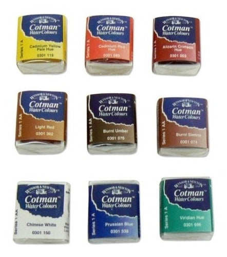 Winsor & Newton Cotman Watercolors in Pan 0