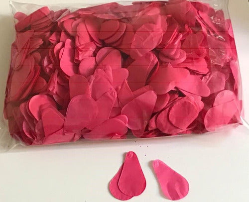 SKYSHOWFX Confetti Petals White Red Fuchsia Paper Cannon 4