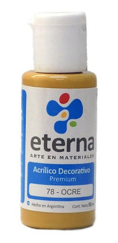 Eterna Acrylic Decorative 50ml Ocre 0