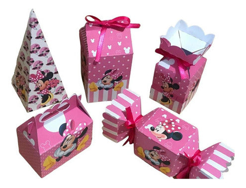 Kit Festa Infantil Minnie Rosa 1