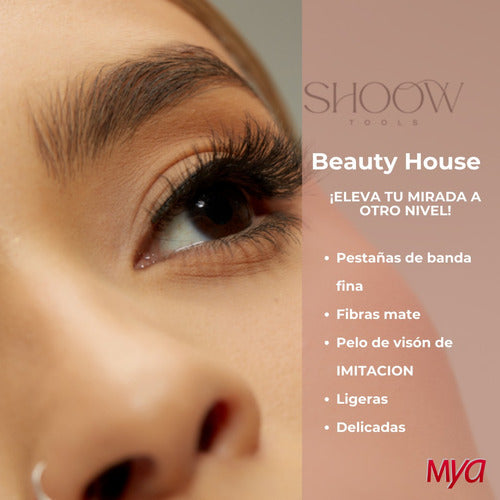 Beauty House False Eyelashes Vs Full Eyelashes Models 4 3