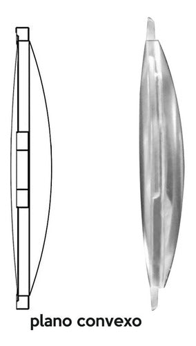 Lente Plano Para Cardboard 25mm Distancia Focal 45mm Convexo 3
