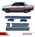 Silvaflex Side Mouldings + Ducktail Spoiler R 12 1990/2000 1