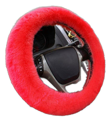 Valleycomfy Steering Wheel Cover + Gear Shift Cover + Handbrake Cover 0