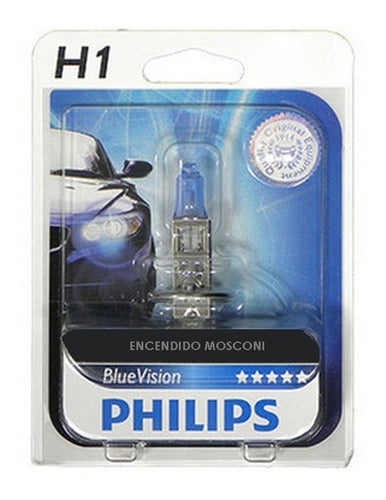 Philips H1 Blue Vision Xenon Effect 4000k Bulb 0