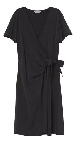 Devané Vestimenta Midi Casual Party Dress with Cross Cut 2