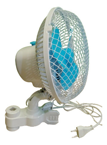 Polietileno Obelisco Clip Fan Oscillating 6-Inch 2-Speed - The Best! 2